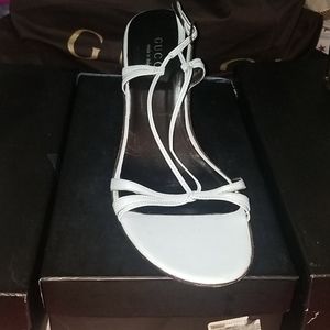 ❤❤❤❤Vintage  " Tom Ford Era" Blue Gucci Sandals